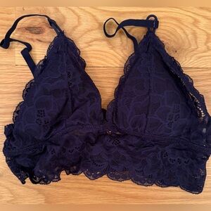 Aerie dark blue bralette
